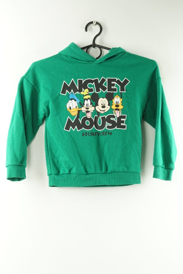 Bluza zielona Mickey Mouse - PRIMARK zdjęcie 1