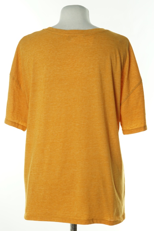 Koszulka piżamowa miodowa z czarnym napisem - M&S zdjęcie 2