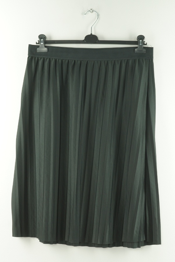 Spódnica czarna plisowana na gumkę - JANINA zdjęcie 1