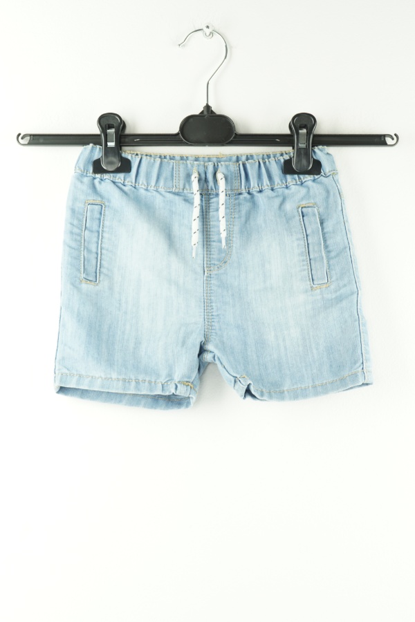 Krótkie spodenki jeansowe niebieskie - M&CO zdjęcie 1
