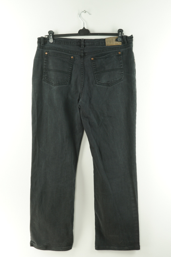 Spodnie czarne jeans - ROUNDER zdjęcie 2