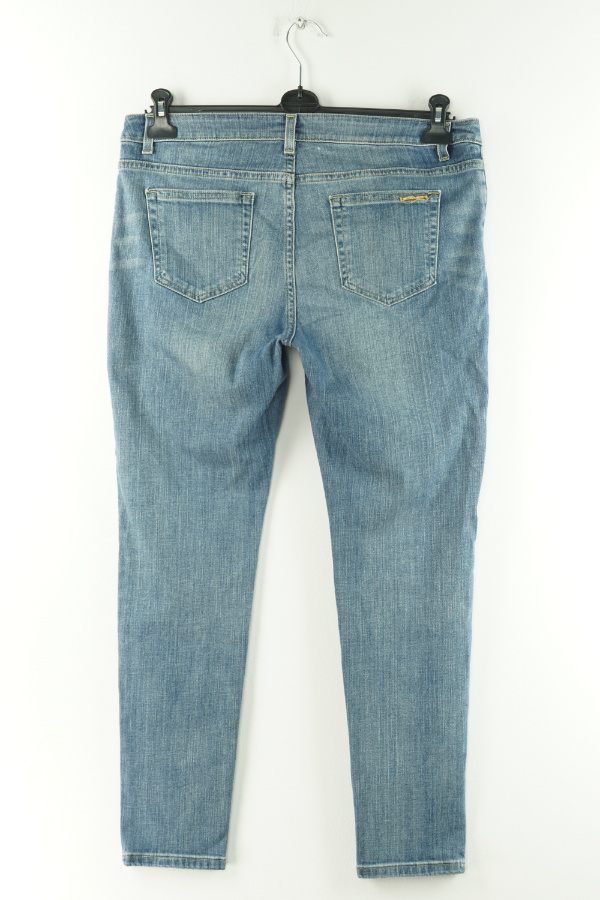 Spodnie niebieskie cieniowane jeansowe - MICHAEL KORS zdjęcie 2