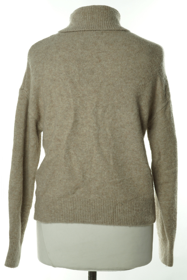 Sweter golf beżowy  - H&M zdjęcie 2