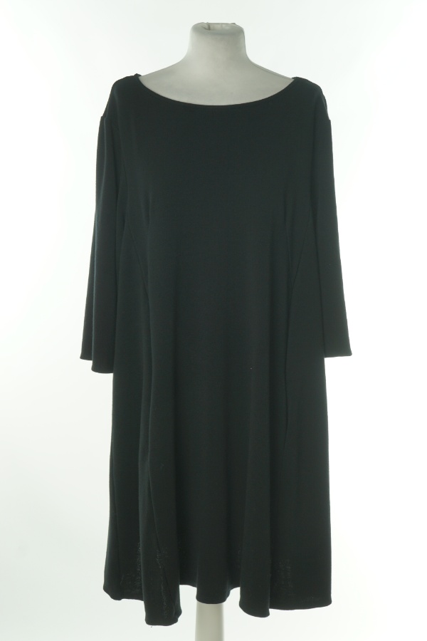 Sukienka czarna sweterkowa - ROMAN zdjęcie 1