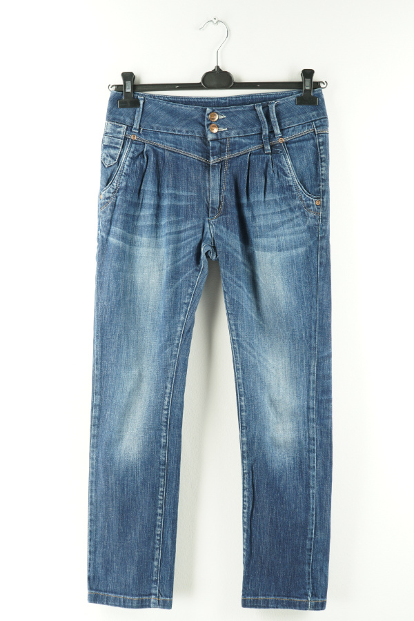 Spodnie granatowe jeansowe  - ONLY zdjęcie 1