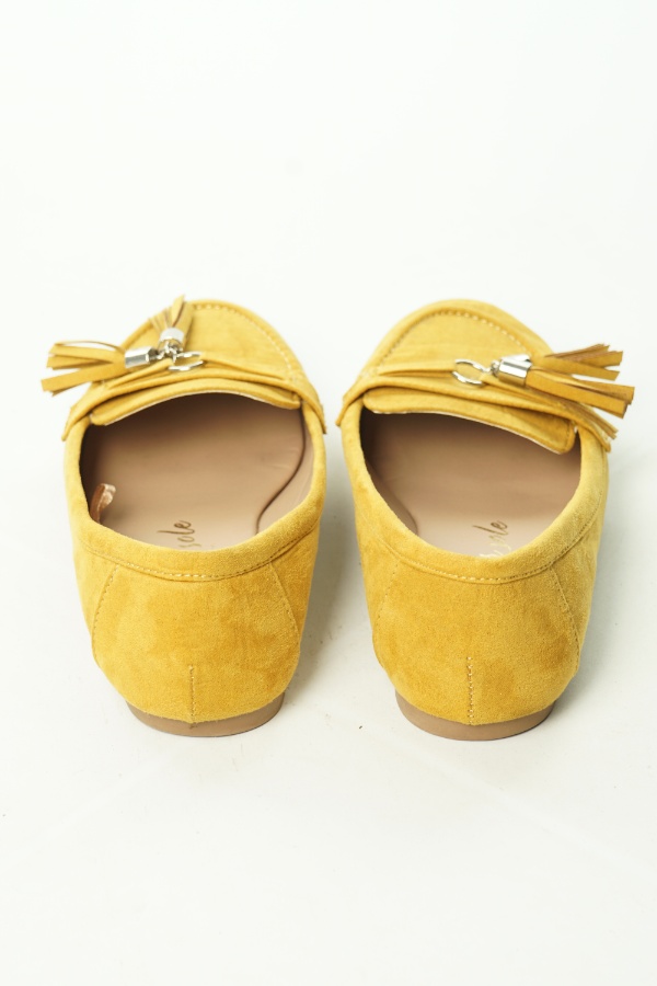 Pantofle zółte - NEW LOOK zdjęcie 3