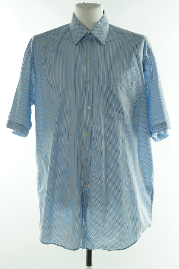 Koszula niebieska w paski męska - C&A zdjęcie 1