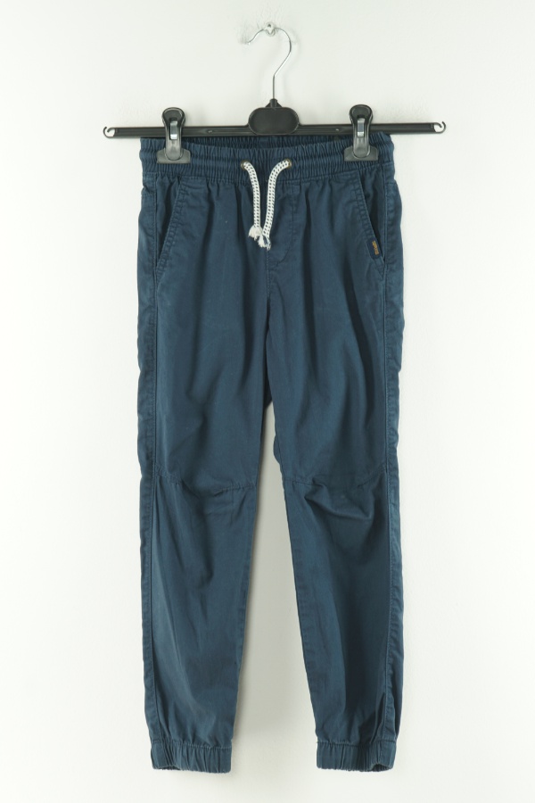 Spodnie granatowe jeansowe - H&M zdjęcie 1