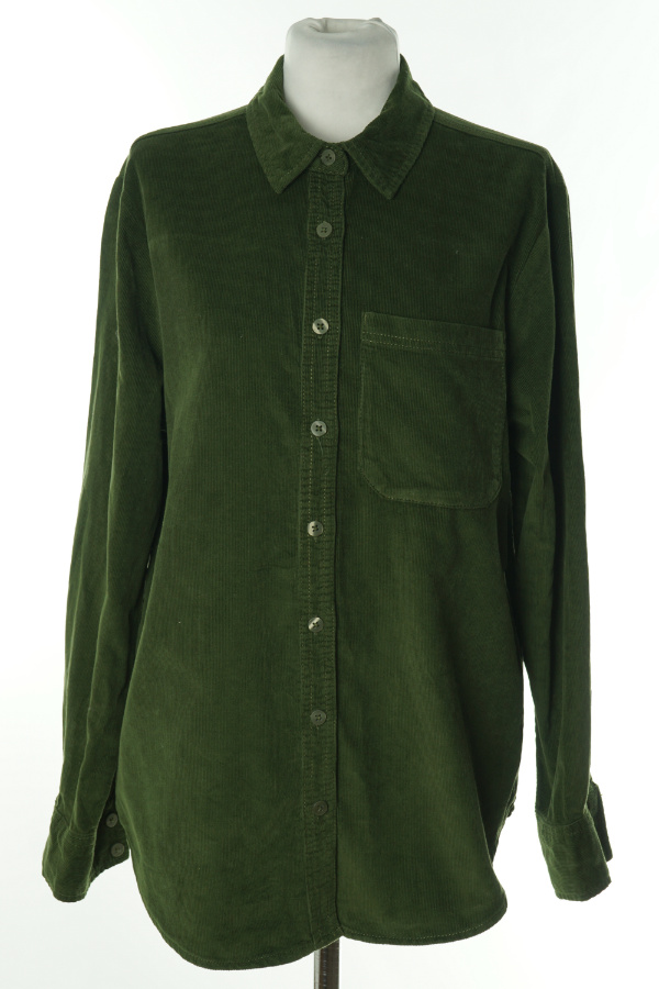Koszula zielona z kieszonką - BRAK METKI Z NAZWĄ PRODUCENTA zdjęcie 1