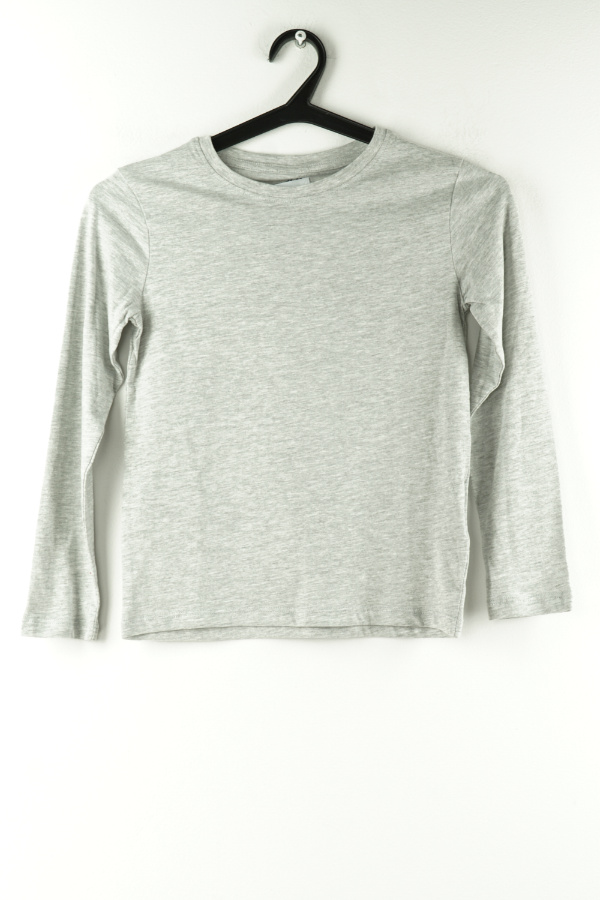 Bluzka szara mleanż  - H&M zdjęcie 1
