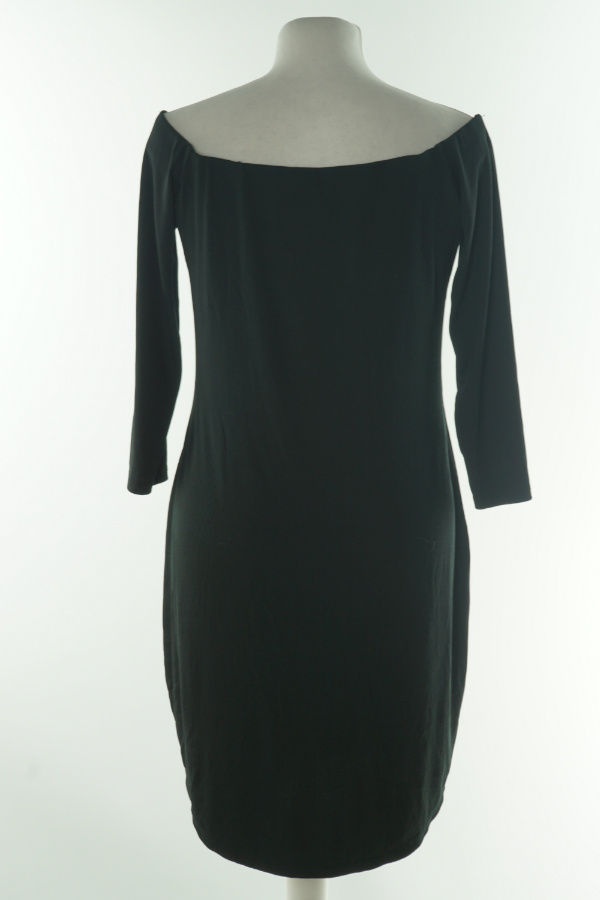 Sukienka czarna prążkowana - GINA TRICOT zdjęcie 2