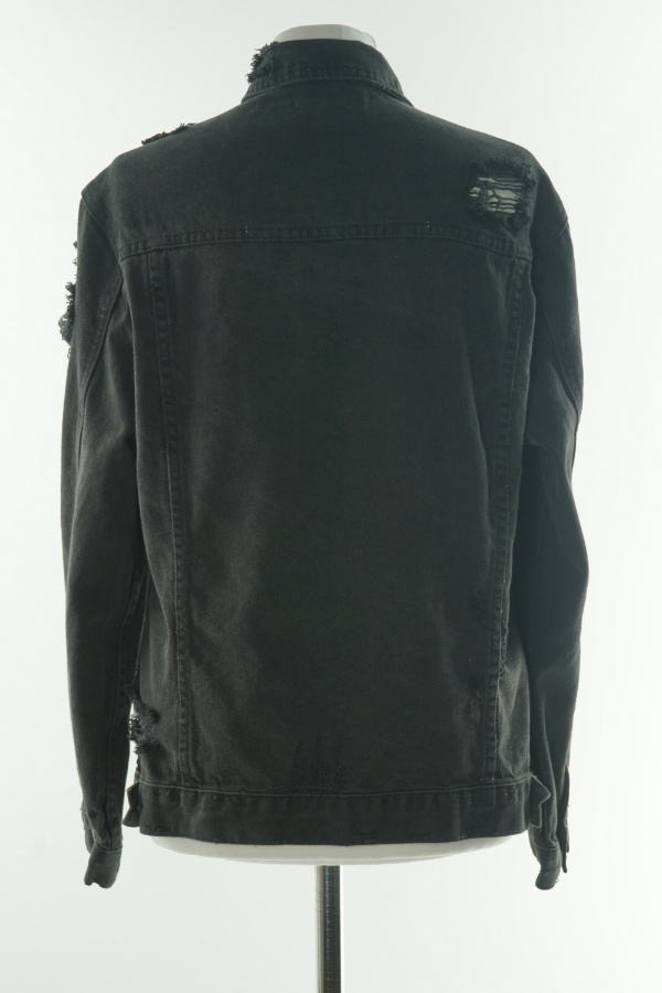 Kurtka jeansowa czarna  - NEW LOOK zdjęcie 2