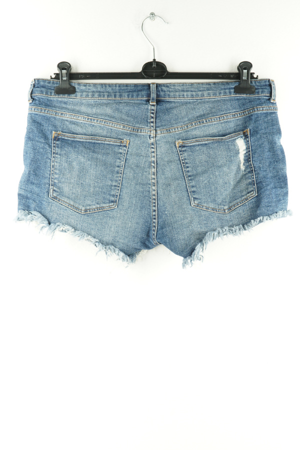 Krótkie spodenki jeansowe granatowe - H&M zdjęcie 2