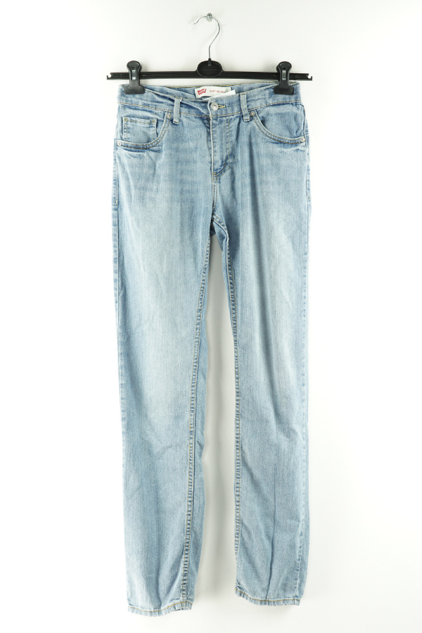 Spodnie jeansowe niebieskie skinny - LEVI'S zdjęcie 1
