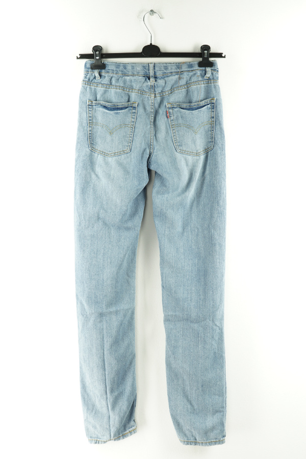 Spodnie jeansowe niebieskie skinny - LEVI'S zdjęcie 2