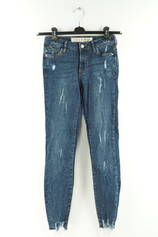 Spodnie jeansowe damskie - DENIM zdjęcie 1