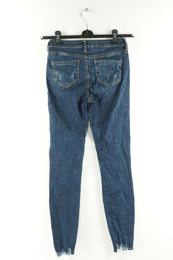 Spodnie jeansowe damskie - DENIM zdjęcie 2