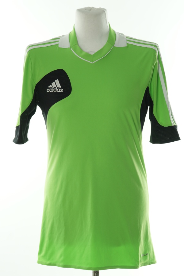 Koszulka zielona męska sportowa ADIDAS - ADIDAS zdjęcie 1
