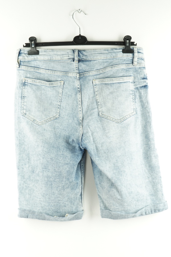 Spodenki krótkie jeansowe niebieskie - F&F zdjęcie 2