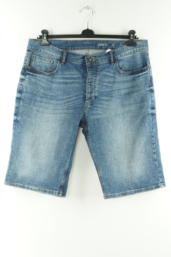Kotkie spodenki jeansowe niebieskie męskie - F&F zdjęcie 1