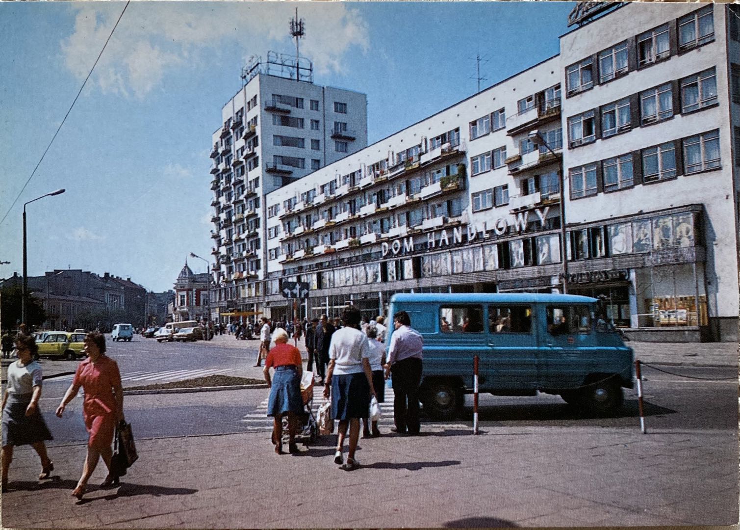 Pocztówka z Włocławka Plac Wolności zdjęcie 1