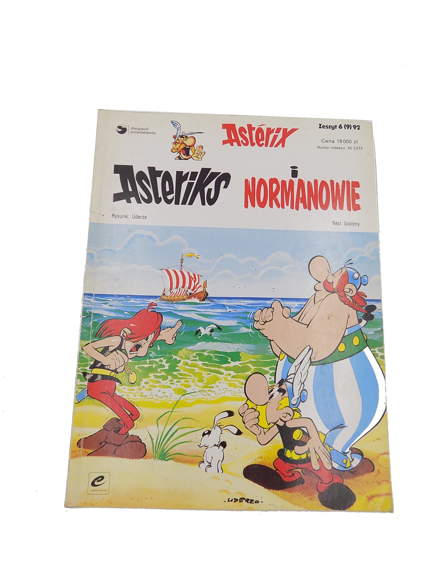 Komiks ASTERIX i Normanowie zeszyt 6(9)1992 zdjęcie 1