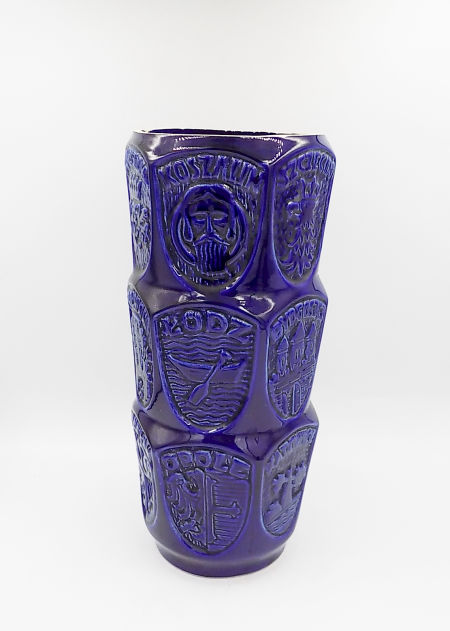 wz.633 wazon z herbami Włocławek Jan Sowiński zdjęcie 2