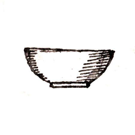 Wzór  485 - Czarka (niska nóżka) zdjęcie 1