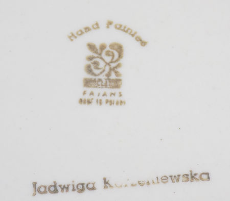 półmisek Włocławek Jadwiga Korzeniewska zdjęcie 2