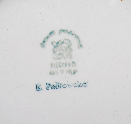 talerz dekoracyjny Włocławek E.Politowska zdjęcie 2