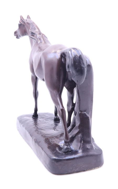 Koń rzeźba gipsowa z I poł. XX w zdjęcie 2