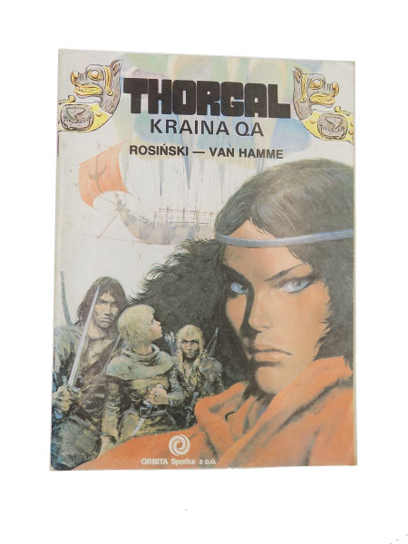 Komiks Thorgal Kraina QA wyd.I 1989 r zdjęcie 1