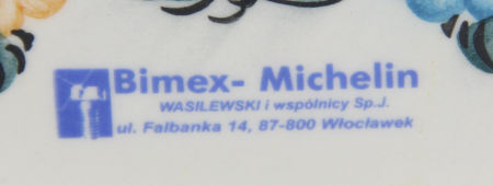ŚWIECZNIK Fajans WŁOCŁAWEK Bimex - Michelin MADZIERSKA zdjęcie 3