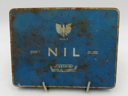 Blaszane pudełko po cygaretkach NIL Austria zdjęcie 4