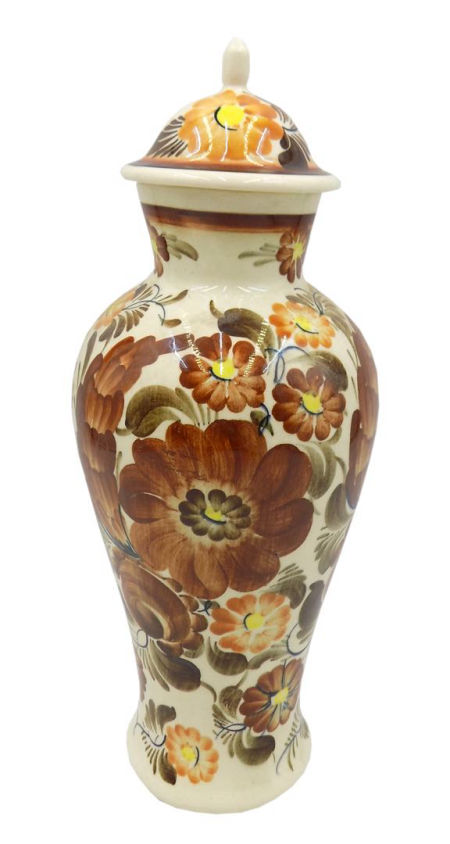 Fajansowy wazon Wincenty z Włocławka z lat 70/80-tych zdjęcie 1