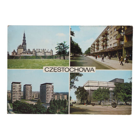 Pocztówka z okresu PRL - Częstochowa zdjęcie 1