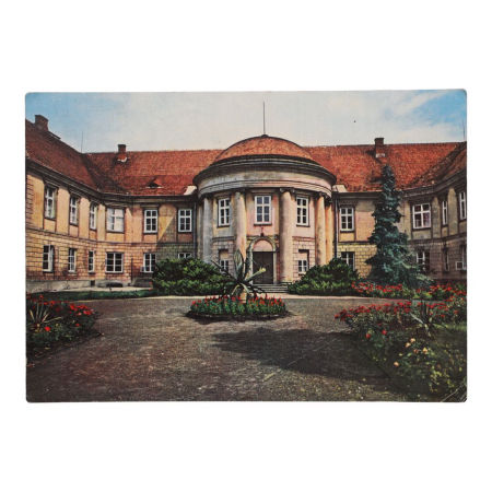 Stara pocztówka Włocławek Neoklasycystyczny Pałac Biskupi zdjęcie 1