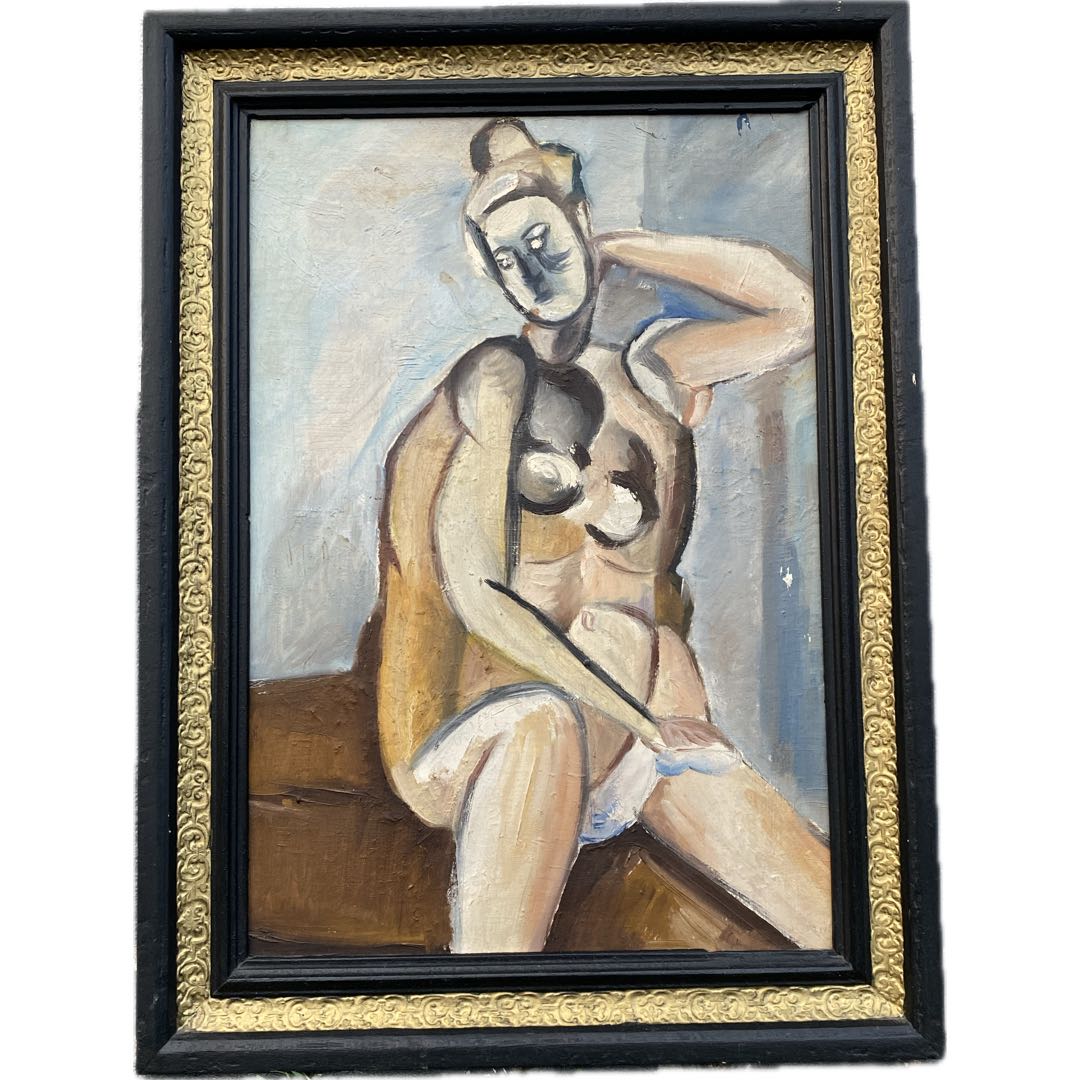 Pablo Picasso (1881-1973) Akt Kobiety siedzącej Kopia zdjęcie 1