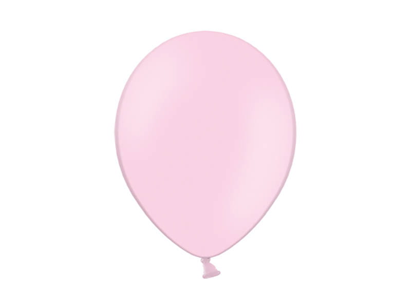 Balony B105, 12" Pastel Pink 004, różowe 30cm, 100 szt., zestaw - Belbal zdjęcie 1