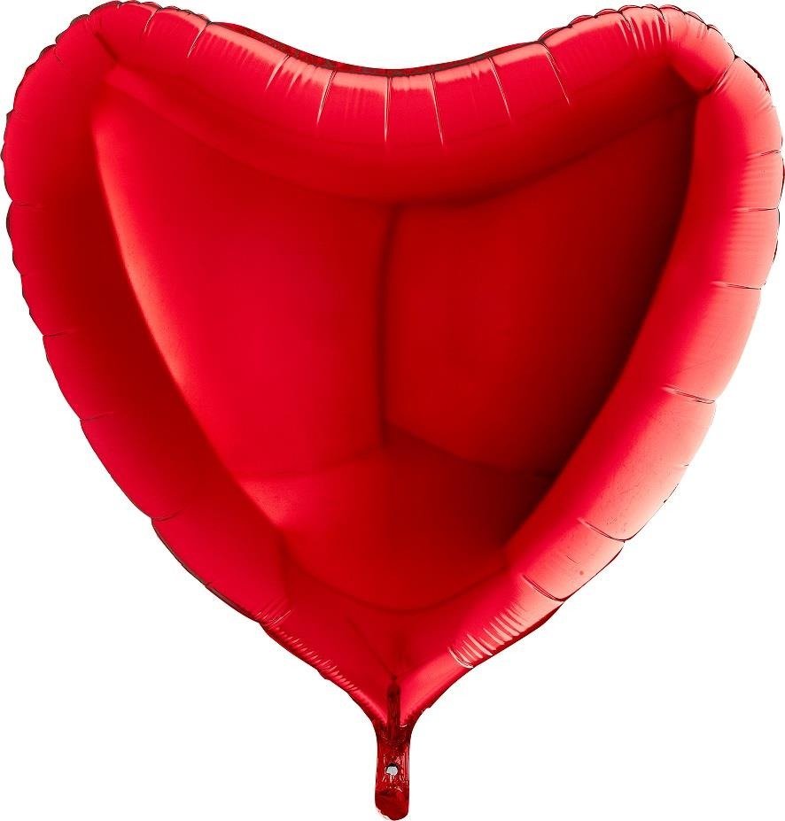 Balon Foliowy - Czerwone Serce 90 cm, Grabo, duży XXL - Grabo zdjęcie 1