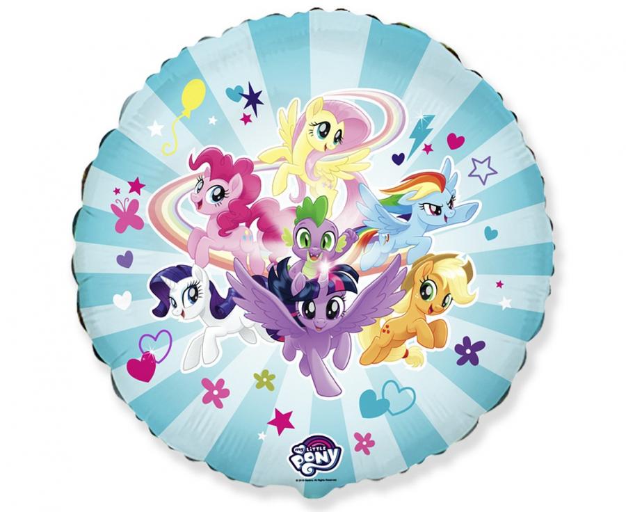 Balon foliowy 18" - My little Pony Drużyna - Flexmetal zdjęcie 1