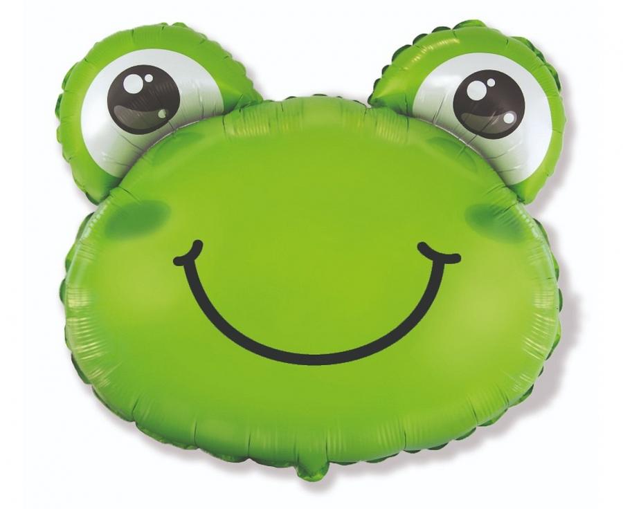 Balon foliowy 24 cale FX - Żabka (zielona), żaba, zwierzęta - Flexmetal zdjęcie 1