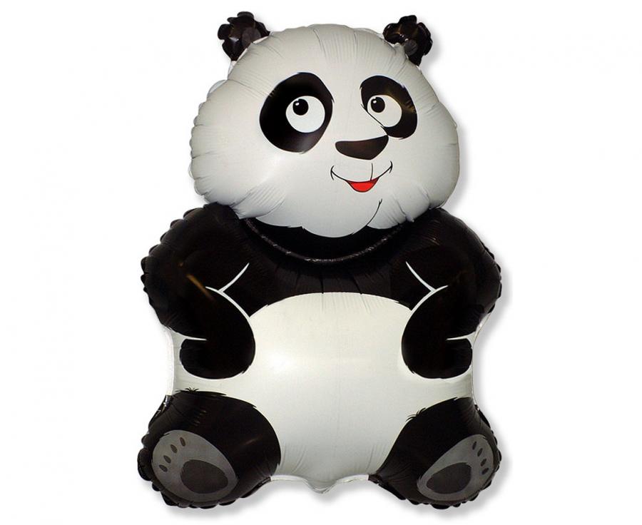 Balon foliowy 24" FX - "Miś Panda" - Flexmetal zdjęcie 1