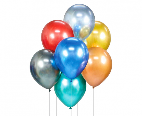 Bukiet balonowy, 12" B&C mix kolorów, 7 szt., zestaw - Godan S.A. zdjęcie 1