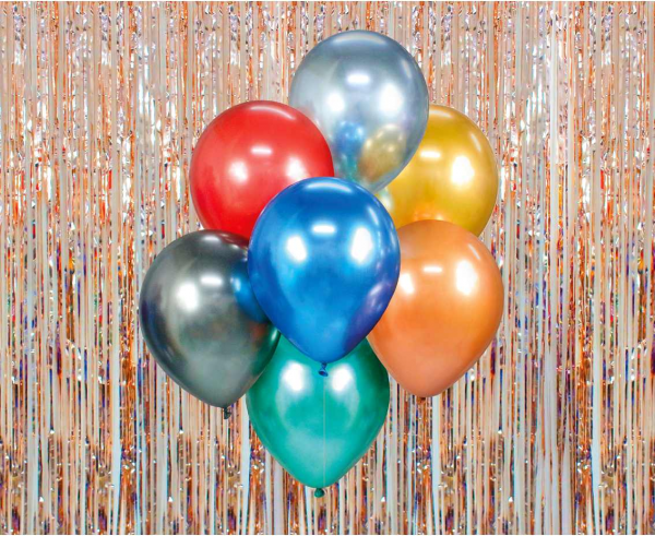 Bukiet balonowy, 12" B&C mix kolorów, 7 szt., zestaw - Godan S.A. zdjęcie 2