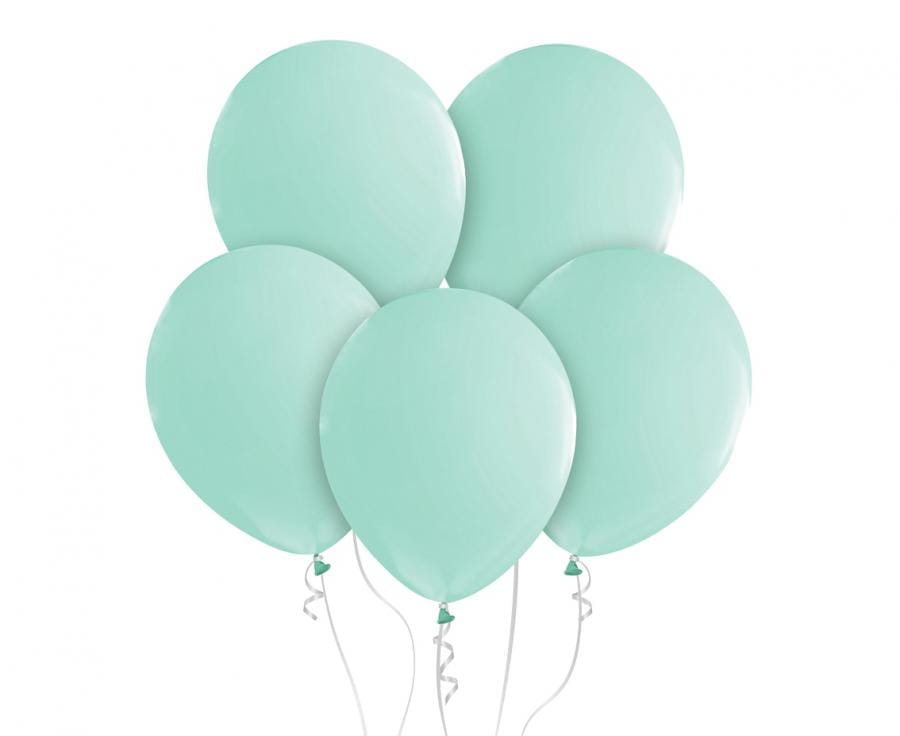 Balony Beauty&Charm, makaronowe zielone 12"/ 10 szt., zestaw - Godan S.A. zdjęcie 1