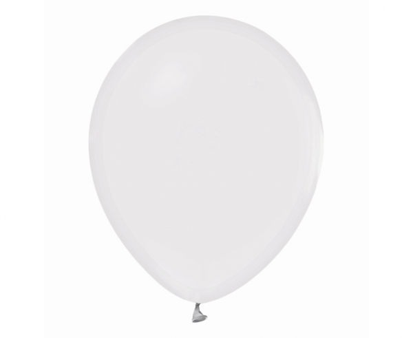 Balony Beauty&Charm, pastelowe białe 12"/ 10 szt., zestaw - Godan S.A. zdjęcie 2