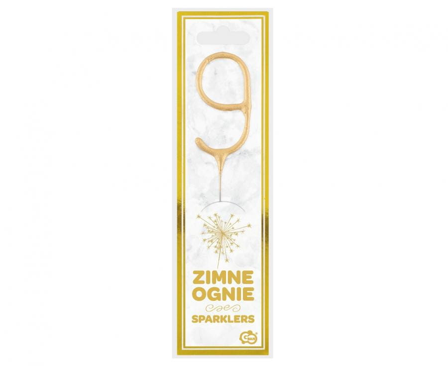 Złota cyfra 9 (zimny ogień), zimne ognie - Godan S.A. zdjęcie 2