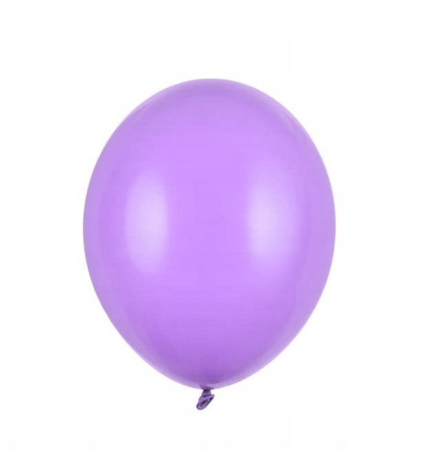 Balony lateksowe Strong, 12" Fioletowy, Pastelowe fioletowe 30cm, 10szt. - PartyDeco zdjęcie 1