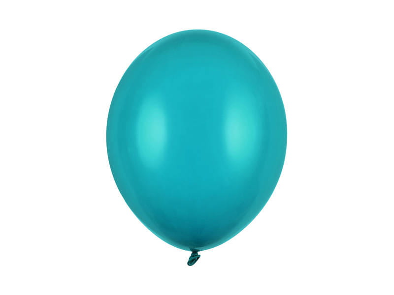 Balony Strong, 12" Pastelowy Turkus 30 cm, 50 szt. Zielony/Miętowy, Niebieski, zestaw - PartyDeco zdjęcie 1